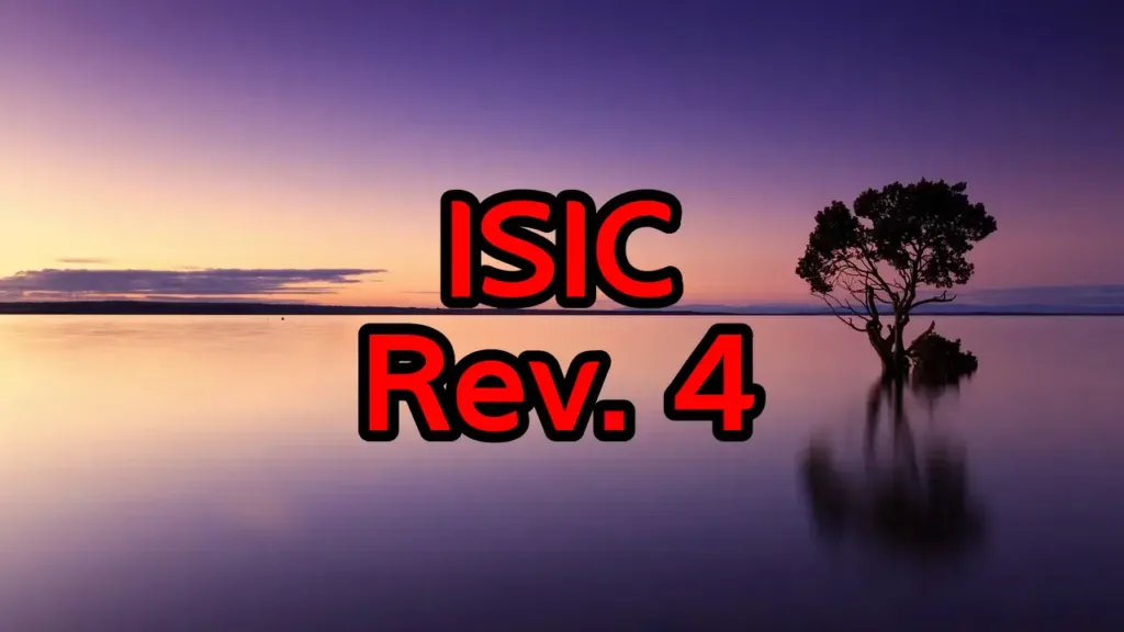 ISIC Code Description Rev4